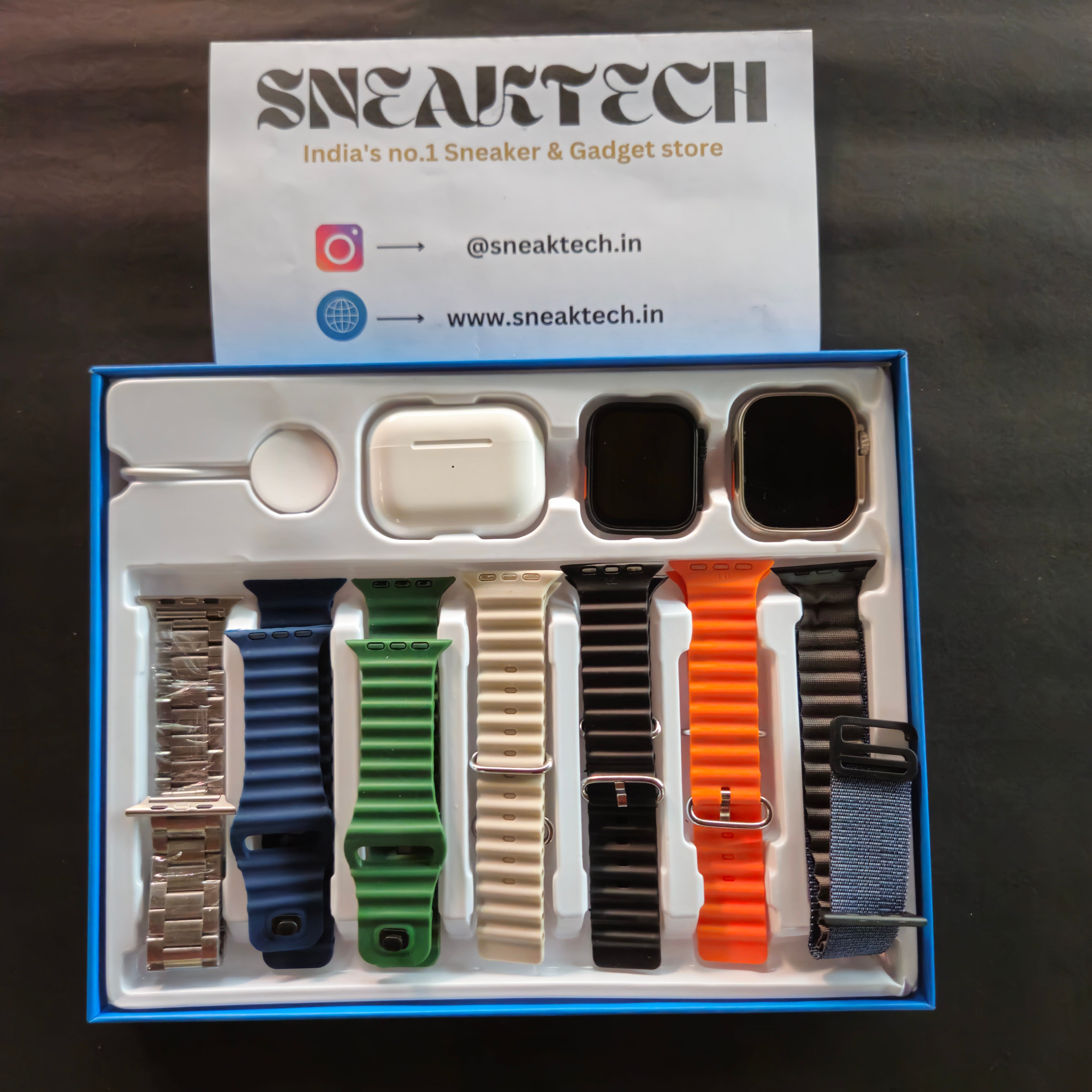 7 in 1 ultra smart watch + air-pods pro 2