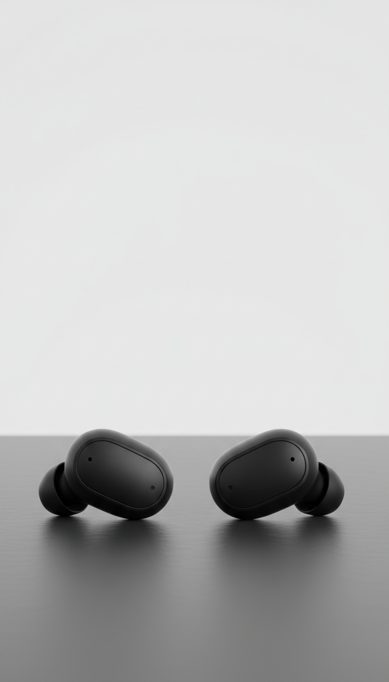 Wireless Earbuds with Aluminum Accents